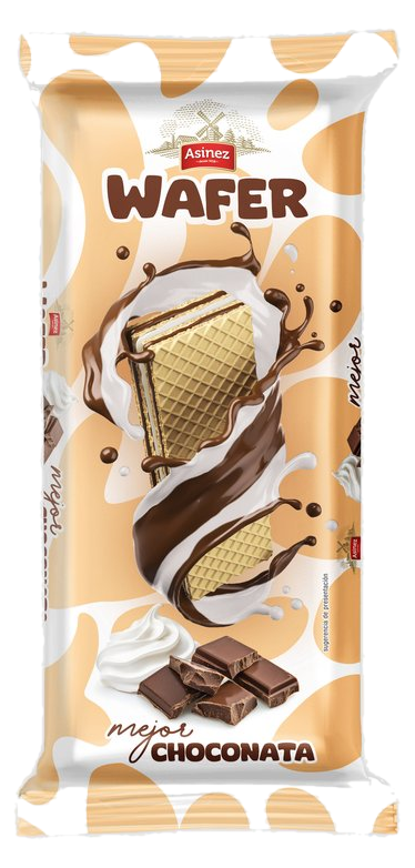 Gaufrette crème & chocolat