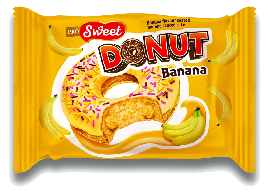 Donut banane