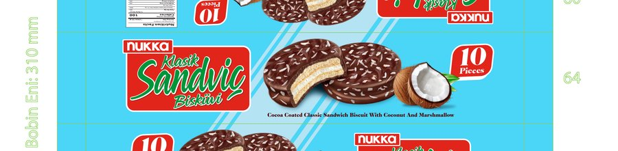 Sandwich noix de coco
